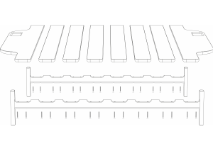 Handleiding Loof Modest Bedframe