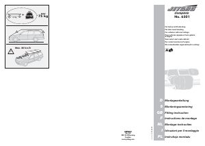 Manuale Jetbag 6501 Barre portatutto