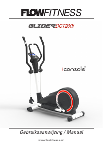 Handleiding Flow Fitness Glider DCT200i Crosstrainer