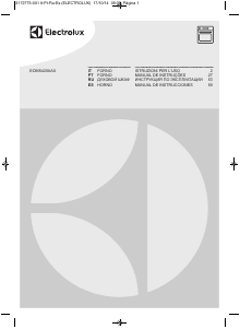 Manuale Electrolux EOM5420AAX Forno