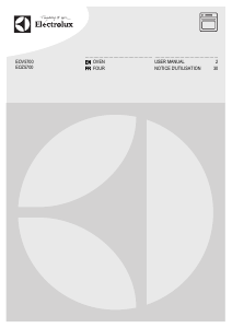 Mode d’emploi Electrolux EOZ5700AAX Four