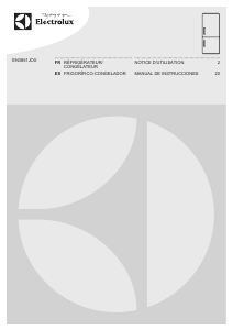 Mode d’emploi Electrolux EN3851JOX Réfrigérateur combiné