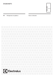 Mode d’emploi Electrolux EN3854MFX Réfrigérateur combiné