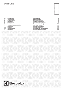 Manuale Electrolux EN6084JOX Frigorifero-congelatore