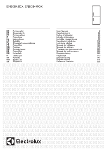 Manuale Electrolux EN6084MOX Frigorifero-congelatore