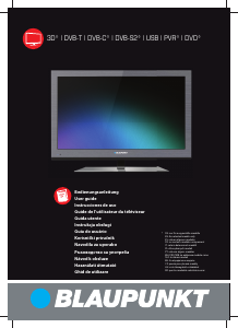 Manuale Blaupunkt B50C211TCS LED televisore