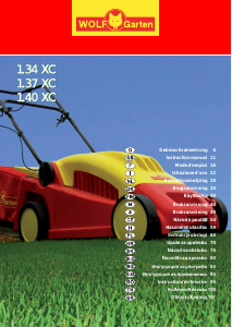 Manuale Wolf Garten 1.34 XC Rasaerba