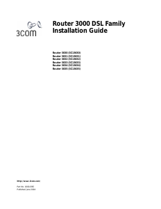 Handleiding 3Com 3032 Router