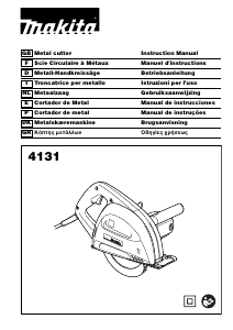 Εγχειρίδιο Makita 4131 Κυκλικό πριόνι