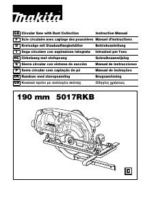 Manual Makita 5017RKB Serra circular