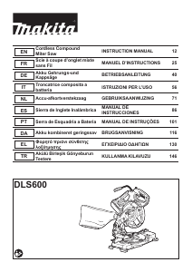 Handleiding Makita DLS600 Cirkelzaag