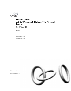 Handleiding 3Com WL-552 OfficeConnect Router