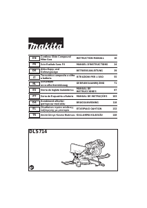 Manual de uso Makita DLS714 Sierra circular