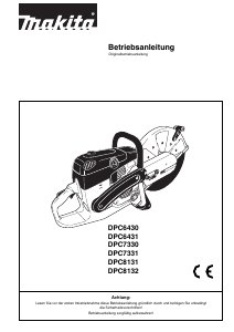 Bedienungsanleitung Makita DPC6431 Kreissäge