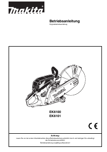 Bedienungsanleitung Makita EK6100 Kreissäge