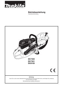 Bedienungsanleitung Makita EK7301 Kreissäge