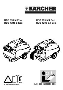 Handleiding Kärcher HDS 1295 SX Eco Hogedrukreiniger