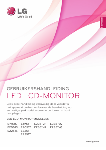Handleiding LG E1951S LCD monitor