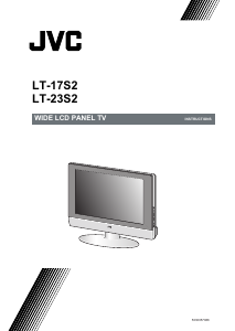 Manual JVC LT-17S2 LCD Television