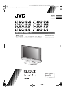 Manual JVC LT-26C31BJE LCD Television