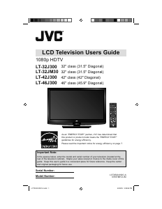 Manual JVC LT-32J300 LCD Television