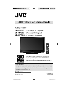 Manual JVC LT-32P300 LCD Television