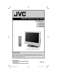 Manual JVC LT-32X506 LCD Television