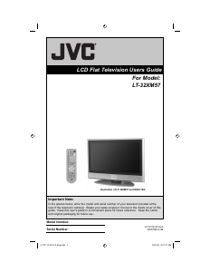 Manual JVC LT-32XM57 LCD Television