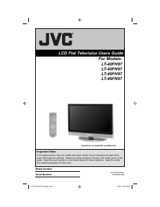 Handleiding JVC LT-40FH97 LCD televisie