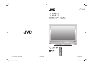 Manual JVC LT-Z26EX6 LCD Television