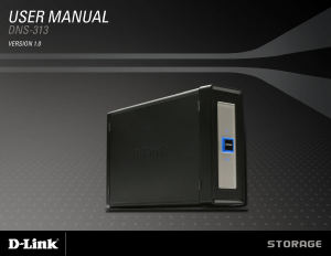 Handleiding D-Link DNS-313 NAS