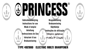 Manuale Princess 492900 Affilacoltelli