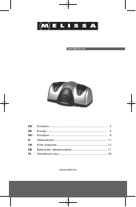 Bedienungsanleitung Melissa 646-089 Messerschärfer