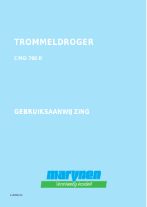 Handleiding Marijnen CDR 760 R Wasdroger