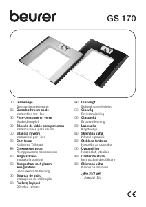 Manuale Beurer GS 170 sapphire Bilancia