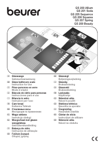 Manuale Beurer GS 201 Soda Bilancia