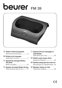 Manual Beurer FM 39 Massage Device