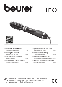 Manuale Beurer HT 80 Modellatore per capelli