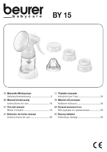 Manual de uso Beurer BY 15 Extractor de leche