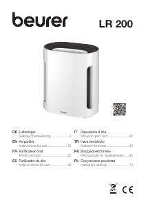 Manual Beurer LR 200 Air Purifier