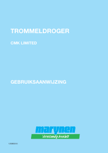 Handleiding Marijnen CMK Limited Wasdroger
