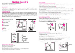 Mode d’emploi Joustra 46031 Machine à coudre