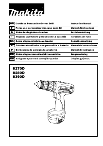 Εγχειρίδιο Makita 8270D Κρουστικό δράπανο