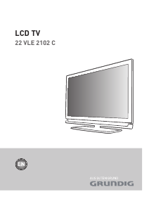 Manual Grundig 22 VLE 2102 C LCD Television