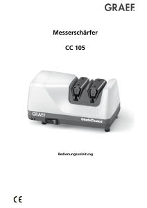Bedienungsanleitung Graef CC 105 Chefs Choice Messerschärfer