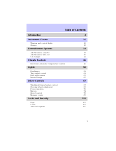 Handleiding Lincoln LS (2002)