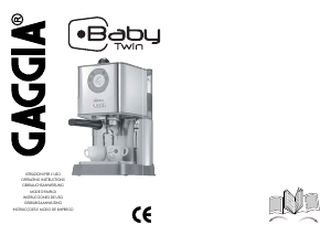 Handleiding Gaggia Baby Twin Espresso-apparaat