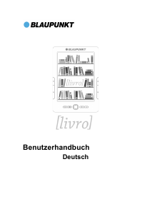 Bedienungsanleitung Blaupunkt livro E-reader