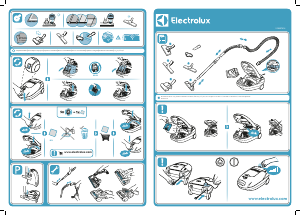 Manual de uso Electrolux ECE33EB Aspirador