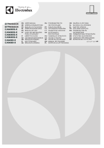 Manuál Electrolux CA9400I-X Odsavač par